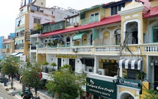 Hàng loạt nhà cổ mặt tiền đường Lê Lợi 'thay áo mới', trung tâm TP.HCM thêm khang trang
