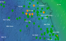 9 tỉnh miền Trung mưa lớn, biển Gia Lai - Cà Mau sóng cao 5 m