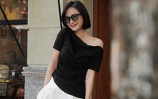 Áo lệch vai giúp nàng khoe trọn bờ vai quyến rũ