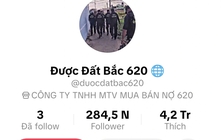 'Ông trùm' băng nhóm đòi nợ thuê có kênh TikTok triệu view 'Được Đất Bắc 620'