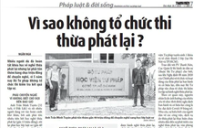 Tin vui cho những ai muốn hành nghề thừa phát lại