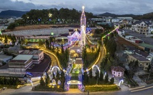 Một Giáng sinh rất chậm ở Đà Lạt, giữa sương lạnh và ánh đèn nhà thờ