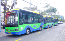 Buýt điện Kim Long Motor lăn bánh tại đặc khu Côn Đảo