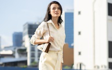Chẳng cần cầu kỳ, nàng vẫn tỏa chất riêng với chiếc quần linen mộc mạc