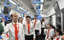 500 đại biểu di chuyển bằng metro dự Đại hội Đoàn TP.HCM