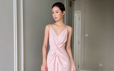 Đầm xoắn, chút nhấn nhá mềm mại cho ngày xuống phố thêm xinh