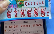 Dãy số đẹp trúng độc đắc xổ số miền Nam ngày 31 tháng 12