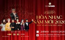 Trọng Tấn, Phạm Khánh Ngọc biểu diễn trong 'Hanoi Concert - Hòa nhạc năm mới 2026'