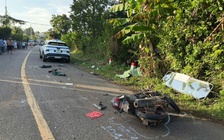 Va chạm liên hoàn giữa 2 ô tô và xe máy, 1 người tử vong tại chỗ