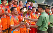 Bế mạc giải bóng đá lực lượng Công an TP.HCM năm 2025