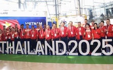 Thái Lan chào đón đoàn thể thao Việt Nam đến nơi an toàn:  Mục tiêu 110 HCV SEA Games 33