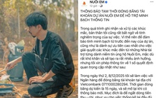 Tạm đóng băng tài khoản dự án 'Nuôi Em'
