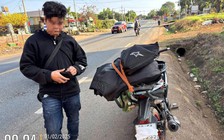 Bình Phước: Xử phạt 3 thanh niên che, dán biển số xe khi lưu thông