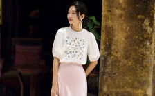 Đầm midi, chân váy lụa satin xuống phố dịu dàng mà quyến rũ