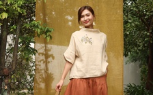 Váy suông, trang phục linen 'lên ngôi' mùa nắng