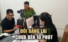 22 điểm cấp đổi bằng lái xe hoạt động, đổi GPLX chưa đến 10 phút