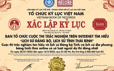 Cuộc thi tìm hiểu lịch sử tỉnh Thái Bình đạt kỷ lục Việt Nam