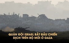 Israel tung quân giữ hành lang cắt đôi Dải Gaza