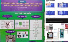 Một dự án giải nhất khoa học kỹ thuật quốc gia giống sản phẩm nước ngoài?