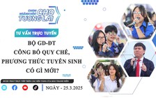 TƯ VẤN TRỰC TUYẾN: Bộ GD-ĐT công bố quy chế, phương thức tuyển sinh có gì mới? | Phần 1