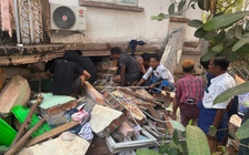 Nhân chứng kể khoảnh khắc cao ốc sụp đổ ngay trước mắt vì động đất