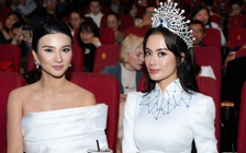 Diễn viên Kim Tuyến 'đọ sắc' Hoa hậu Toàn cầu 2025
