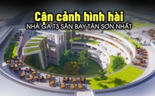 Cận cảnh hình hài nhà ga T3 sắp hoàn thiện phục vụ hành khách dịp 30.4