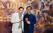 Nghệ sĩ Lê Thiện, Quyền Linh mừng Thái Hòa ra mắt phim 'Địa đạo'