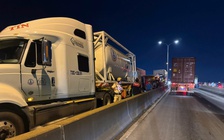 Tai nạn liên hoàn 5 ô tô trên cầu Phú Mỹ ở Thủ Đức