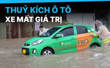 Nước ngập đến mức nào sẽ khiến ô tô bị thủy kích?