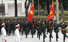 Tổng duyệt diễu binh, diễu hành diễn ra 2 ngày trên đường Lê Duẩn ở TP.HCM