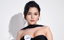 Thí sinh Miss Cosmo Vietnam gây tranh cãi vì mặc váy hở bạo giống Ngọc Trinh