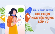 TƯ VẤN TRỰC TUYẾN: Lưu ý quan trọng khi chọn nguyện vọng lớp 10