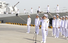 4 tàu hộ vệ tên lửa của Việt Nam và Trung Quốc tuần tra liên hợp trên vịnh Bắc bộ