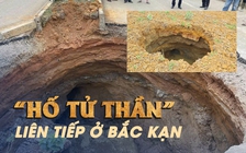 'Hố tử thần' xuất hiện liên tiếp ở Bắc Kạn: Báo động về địa chất bất ổn