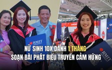 Nữ sinh 10X dành 1 tháng soạn bài phát biểu truyền cảm hứng: 'Đừng chờ đợi phép màu, hãy tự tạo ra nó'