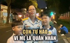 Hai con trai của nữ quân nhân: Con rất tự hào về mẹ