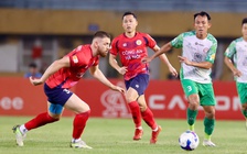 Dính 2 thẻ đỏ và bị đội TP.HCM cầm hòa, CLB CAHN trở lại chuỗi ngày... thất thường