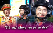 Nụ cười rạng ngời sau buổi hợp luyện: Dù mệt nhưng rất tự hào
