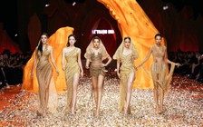 Thanh Hằng, Lan Khuê, Lương Thùy Linh đọ nhan sắc trên sàn diễn 'Golden Heritage'
