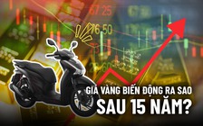 Cuộc nhảy múa của giá vàng sau 15 năm từ ví dụ 'bán vàng mua xe SH'