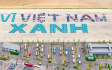 400 ô tô VinFast xếp chữ 'Vì Việt Nam Xanh', kêu gọi chung tay hành động vì môi trường