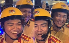 Hai CSGT TP.HCM 'hot rần rần' đêm hợp luyện diễu binh tối qua là ai?