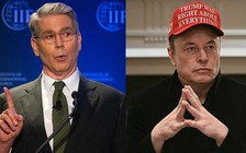 Tỉ phú Elon Musk khẩu chiến bộ trưởng Tài chính Mỹ trước mặt ông Trump?