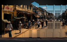 Du khách lần đầu xem 3D Mapping trên tòa nhà 125 năm tuổi hot nhất Đà Nẵng