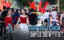 Thời tiết tại TP.HCM dịp lễ 30.4 - 1.5, người dân cần lưu ý gì?