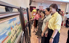 Ấn tượng với 100 tác phẩm tranh cát 'tự hào một dải non sông'