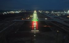 Sân bay Long Thành: Đèn hiệu đường băng đã hoàn thành, sẵn sàng bay hiệu chuẩn