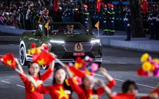 Tự hào xe Việt dẫn đoàn chỉ huy tại buổi sơ duyệt diễu binh 30.4