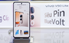 vivo V50 Lite ra mắt tại Việt Nam, trang bị pin 'siêu khủng' 6.500 mAh